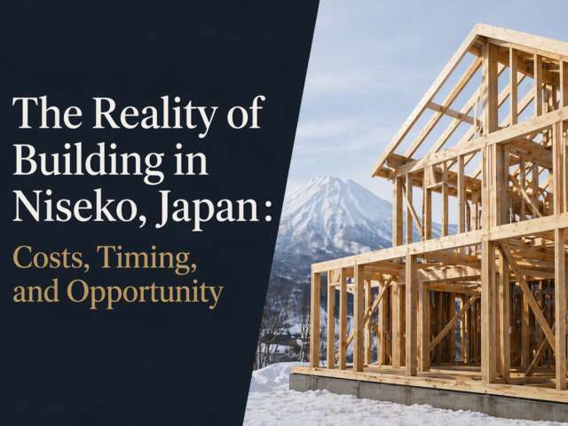 Building in niseko blog