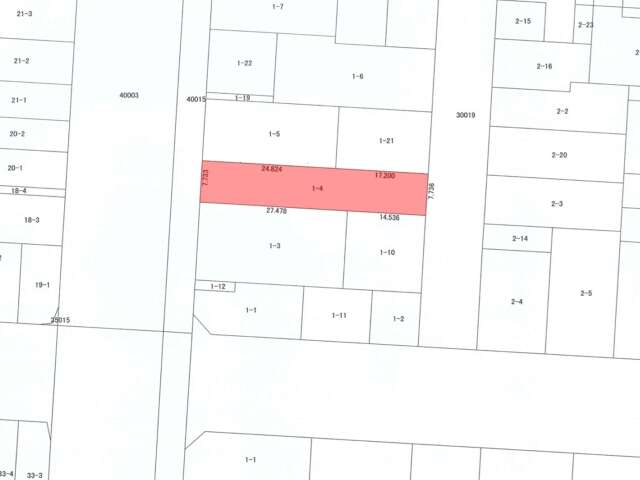 Land Figure Map N1 E1 1 4 markup
